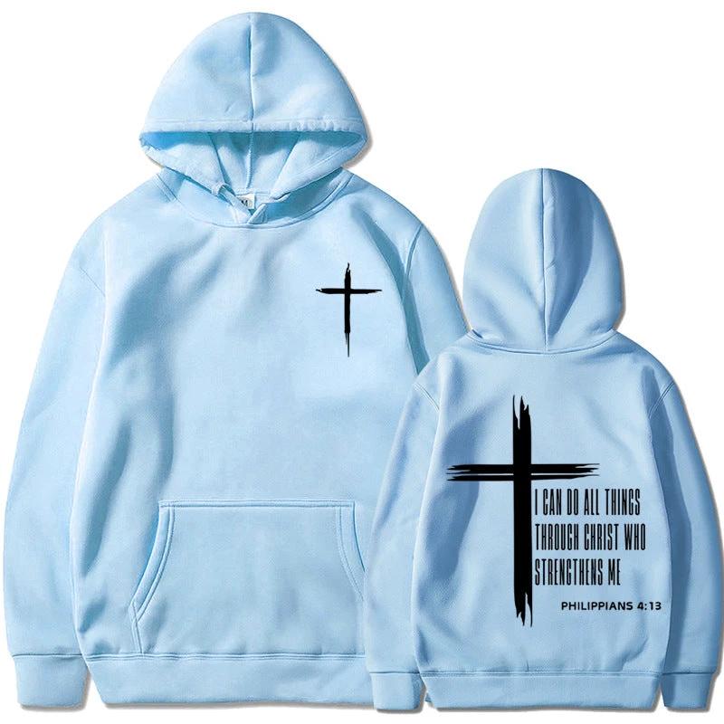 Men's "I Can Do All Things Through Christ" Hoodie