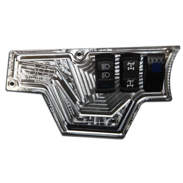 XP 1000 6 Switch Dash Panel (Only) Silver
