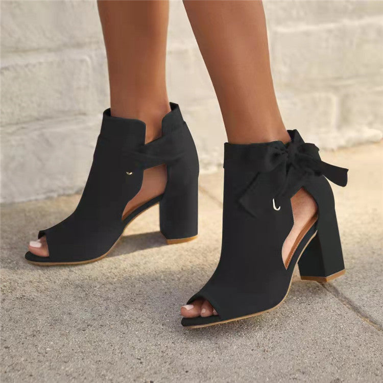 Women's Bow Detail Slingback Heels