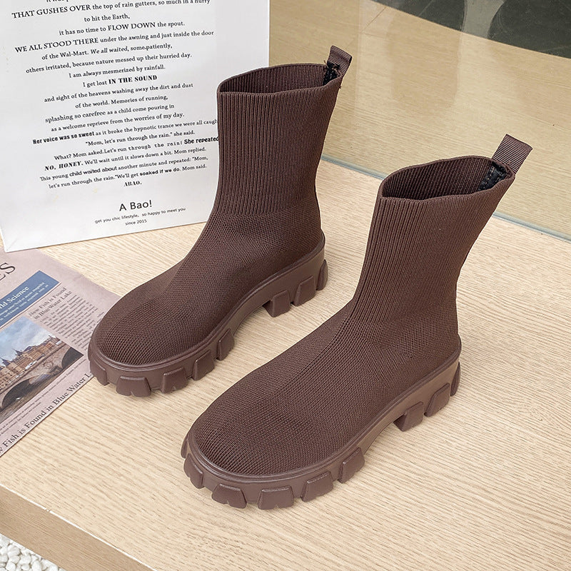 Women's Short Thin Skinny Boots