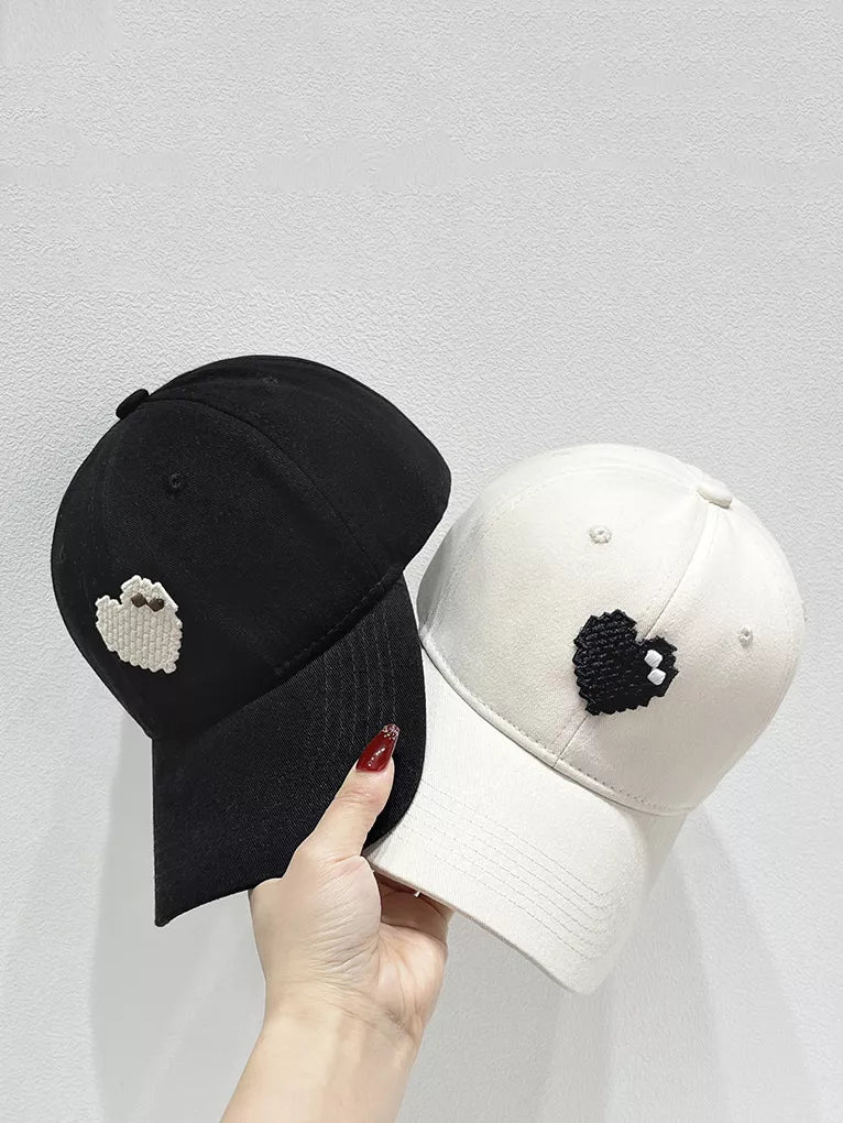 Heart Adjustable Baseball Cap