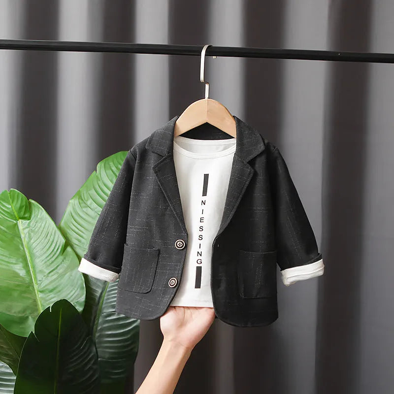 Boy's Suit Two Pieces Children Clothes Spring And Autumn