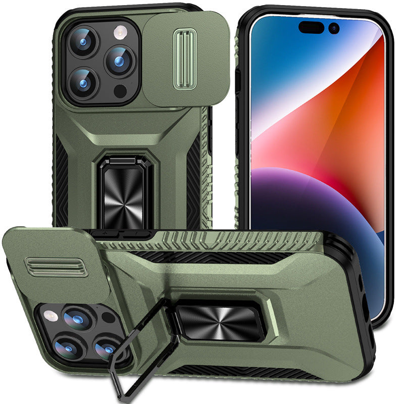 Ring-pull Sliding Window  17 Pro Max Phone Case