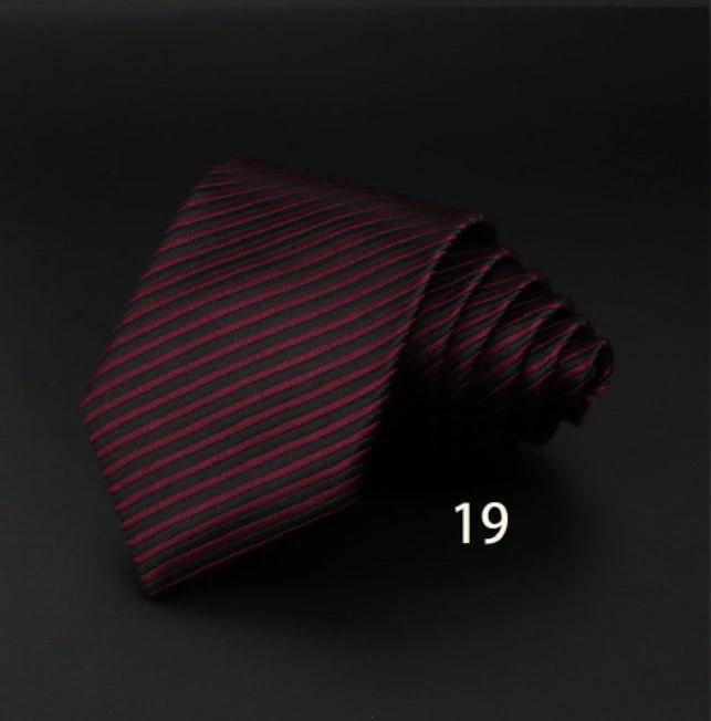 Men's Striped Polyester Fiber Ties