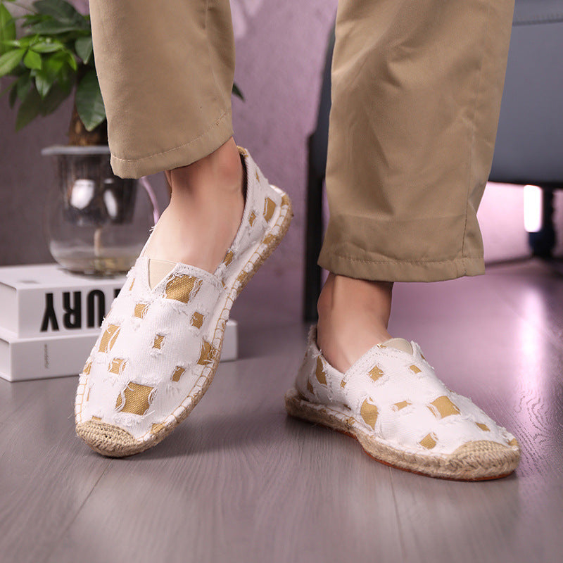 Personality Slip-on Canvas Loafers