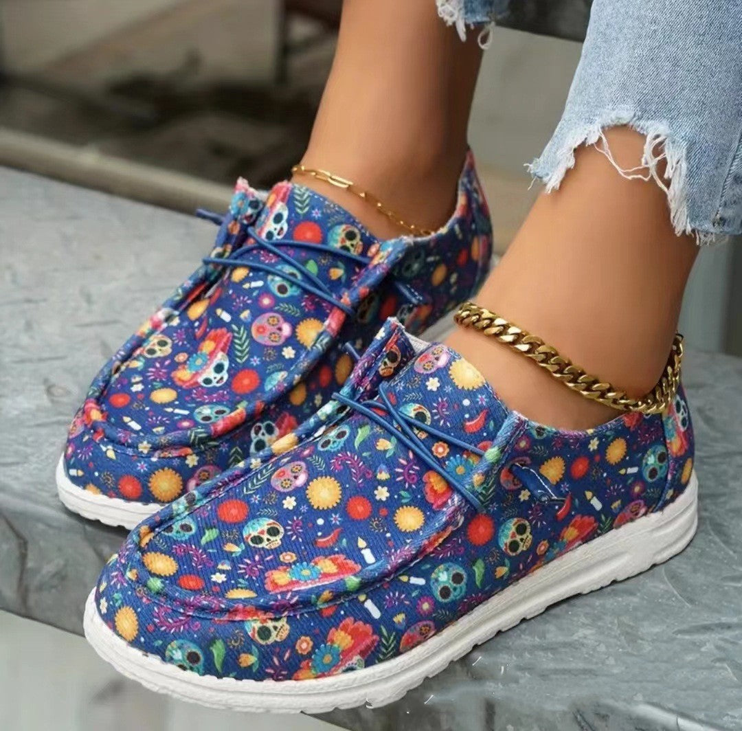 Festival Casual And Comfortable Canvas Shoes