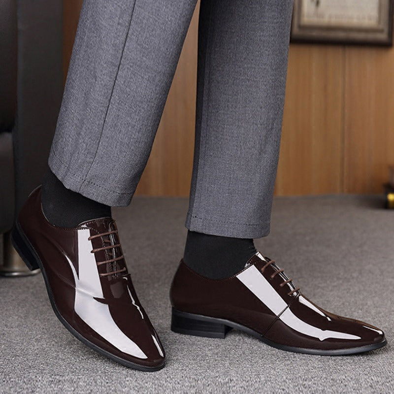Men's Business Formal Lace-Up Shoes