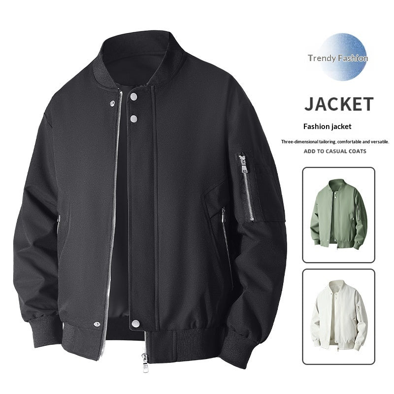 Oversized Jacket British Versatile Loose Fashion Trend Handsome American Style