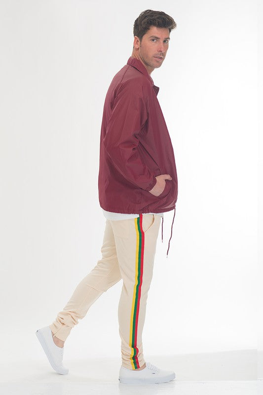 PANTALONES DE CHÁNDAL CON RAYAS DE RASTA