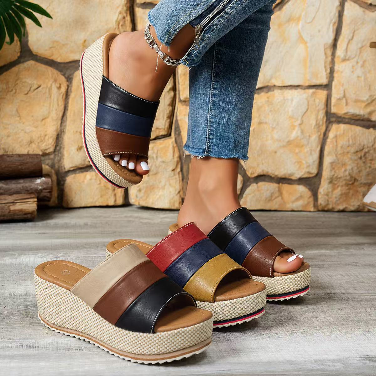 Platform Wedge Sandals