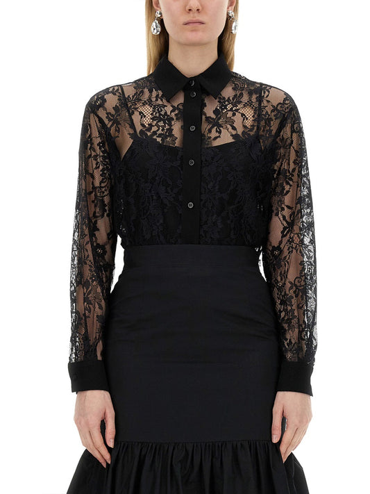 Moschino Women Lace Shirt