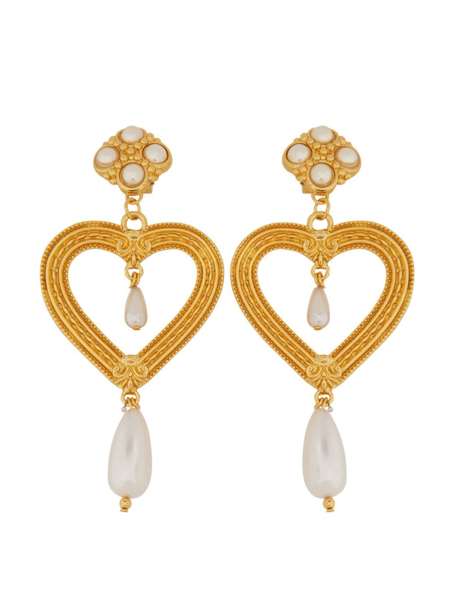 Moschino Women Earrings "Heart"