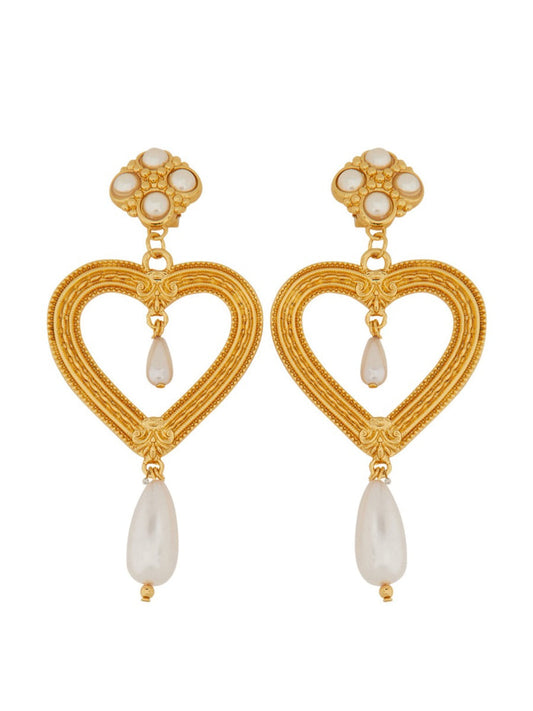 Moschino Women Earrings "Heart"