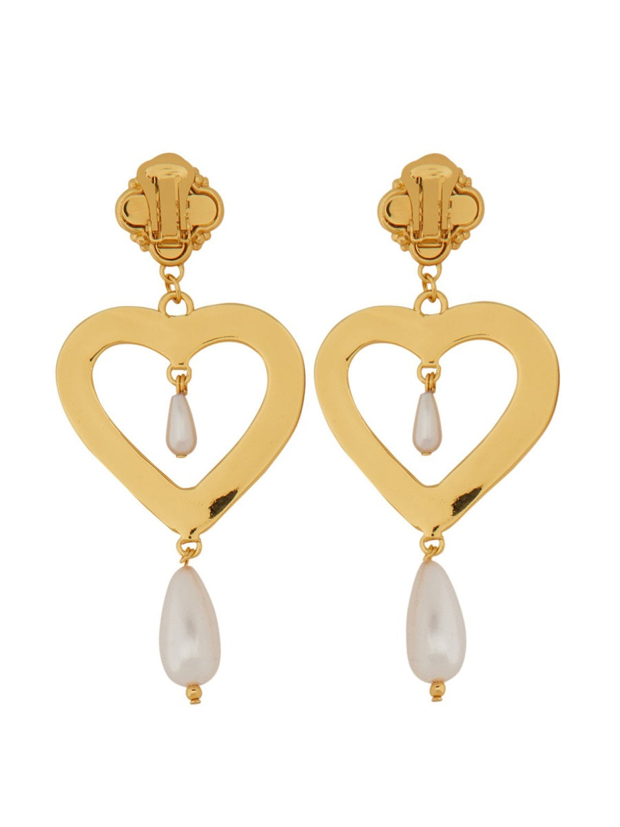 Moschino Women Earrings "Heart"