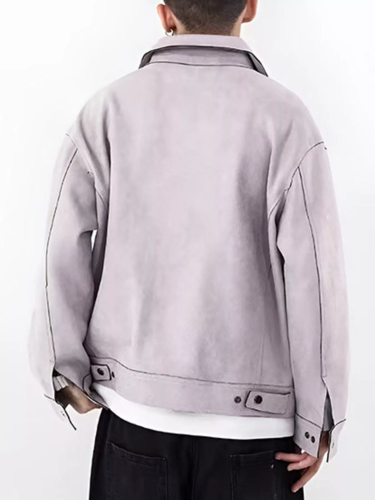 Men's Casual Lightweight Zip-Up Jacket