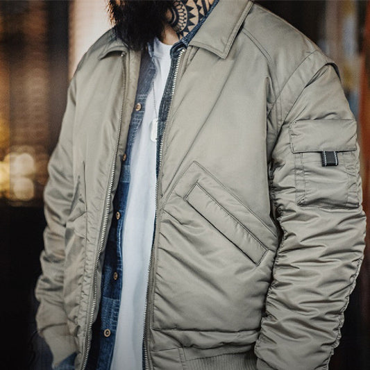 Men's Fashion American Retro Bomber Jacket