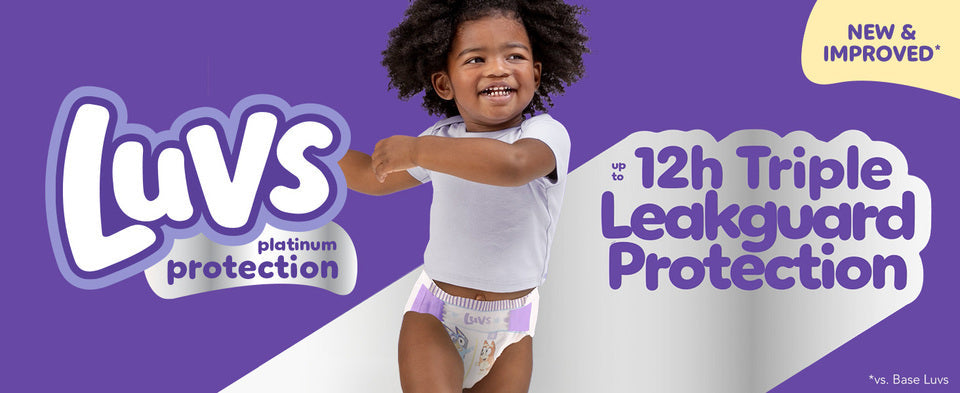 Luvs Platinum Protection Baby Diapers Size 2, 104 Count