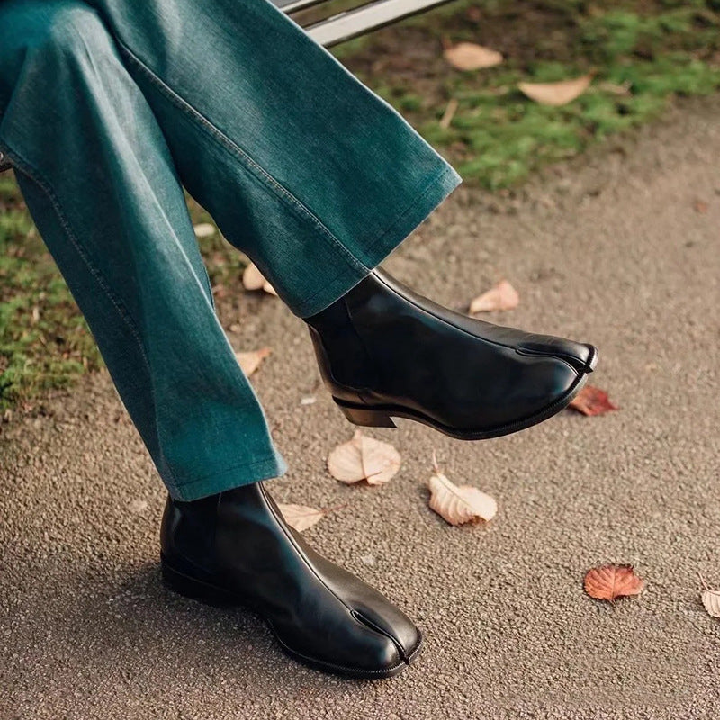 Casual Versatile Open-toe Pig-hoof Womens Shoes