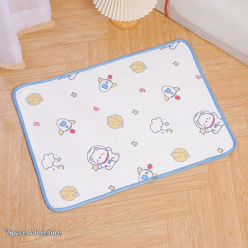 Pet Sofa Cooling Ice Silk Pad Temperature Lowering Sleeping Mat