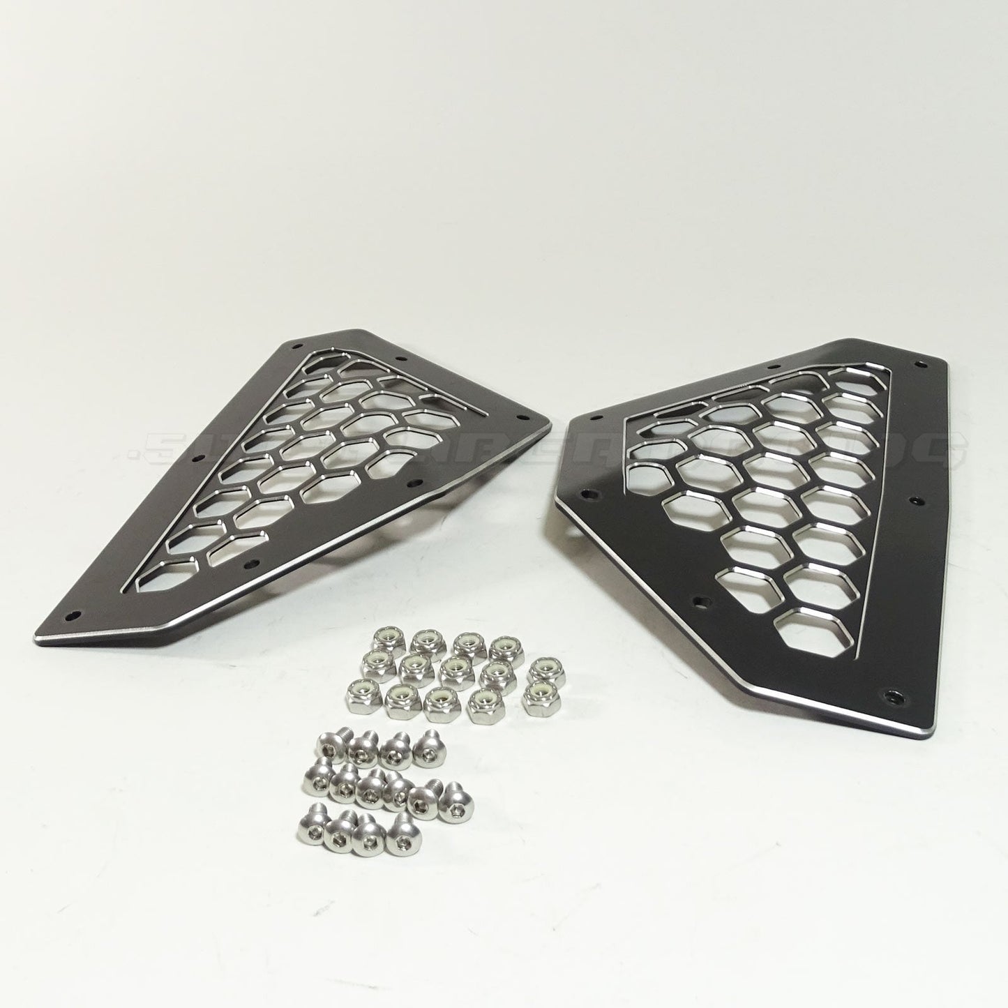 Billet Rear Grille Bezels Can Am X3 2 and 4 seat models