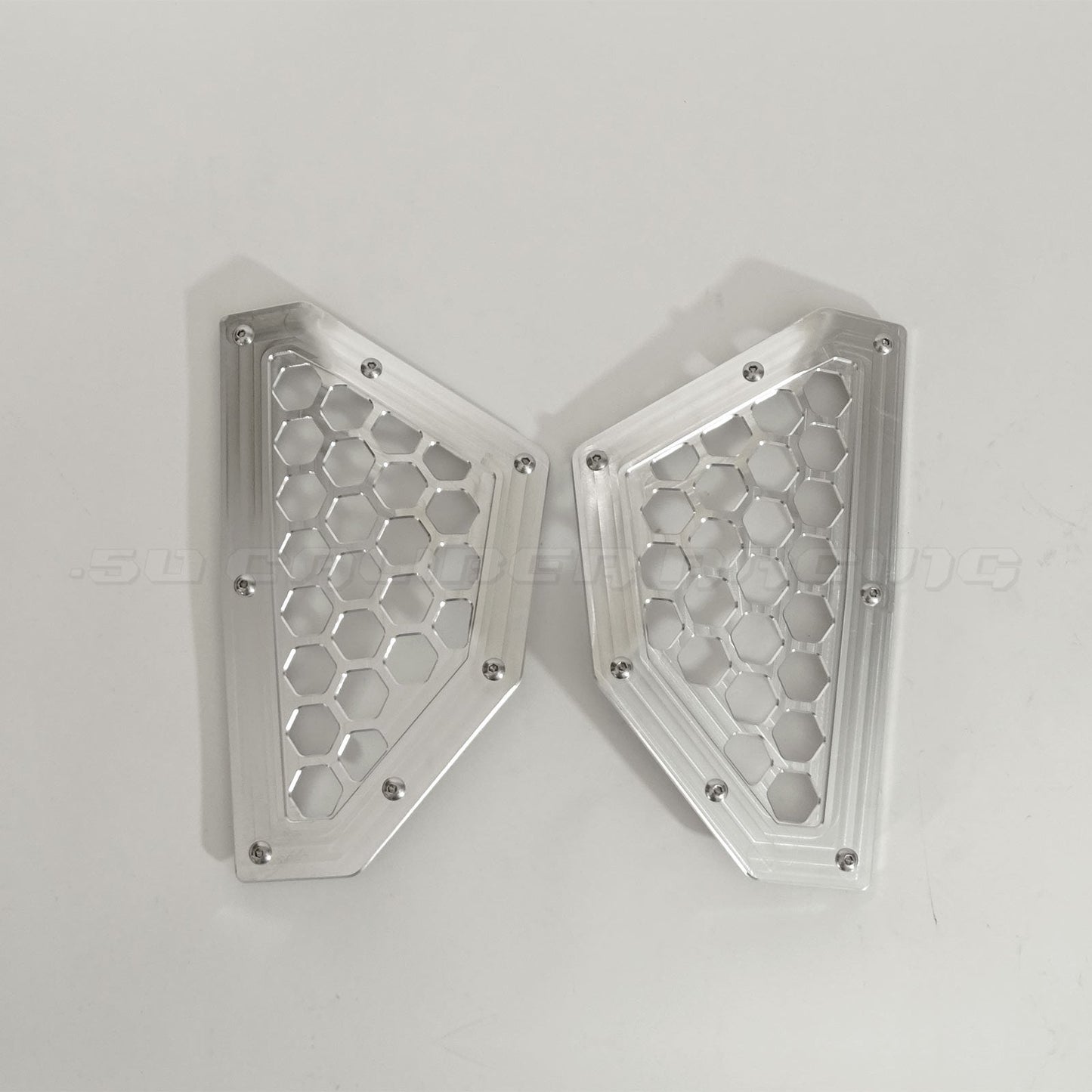 Billet Rear Grille Bezels Can Am X3 2 and 4 seat models