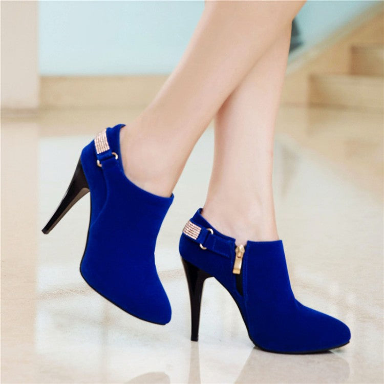 Women's High-Heeled Stiletto Platform Shoes