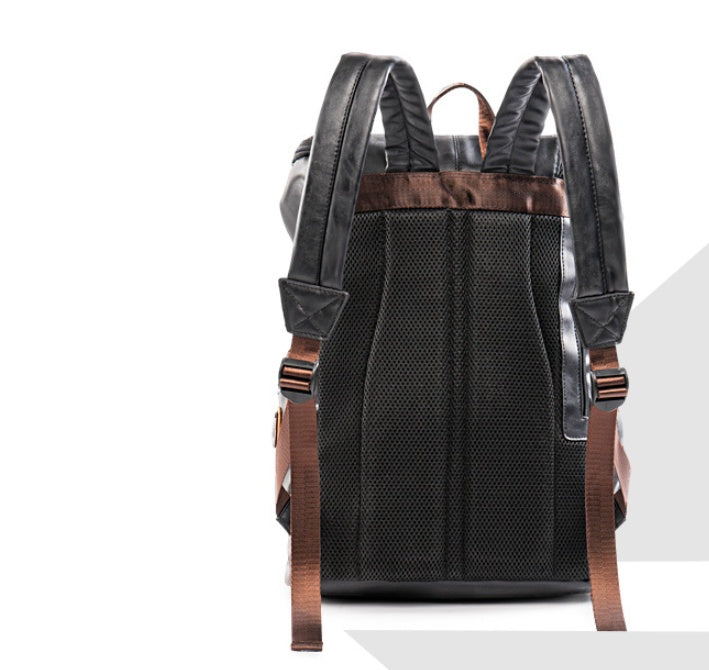 Men's Korean Casual Laptop Backpack Laptop Bag