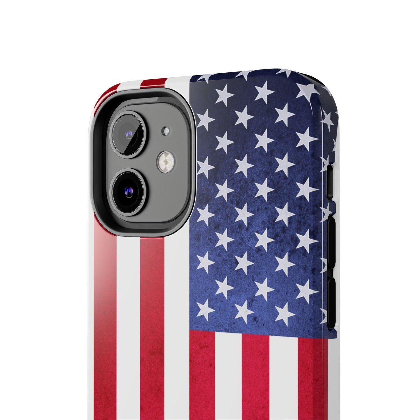 USA Flag Printed Tough Phone Cases