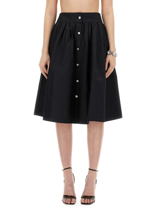 Moschino Women Poplin Skirt