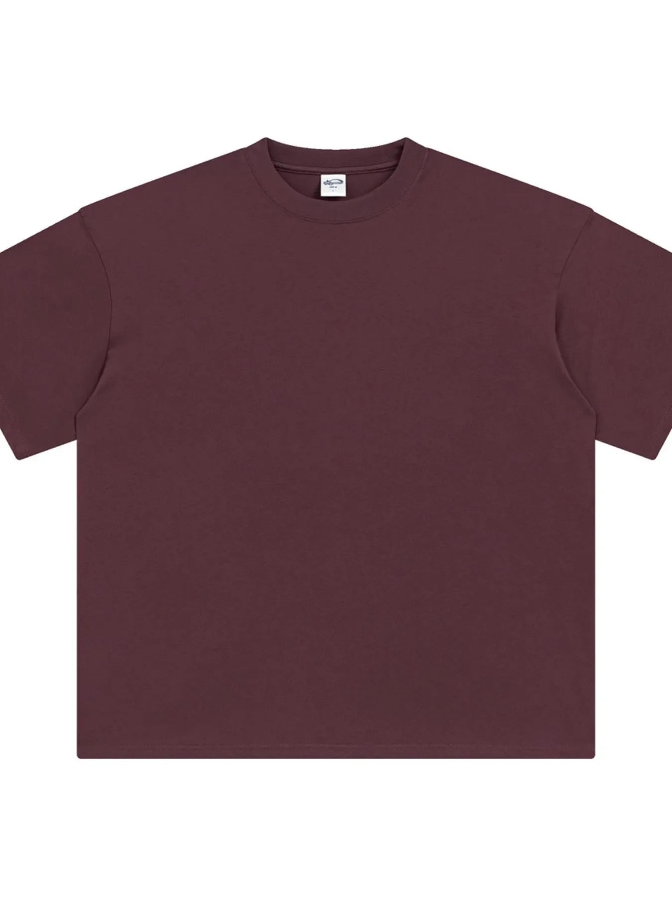 Camiseta de cuello redondo oversize para hombre
