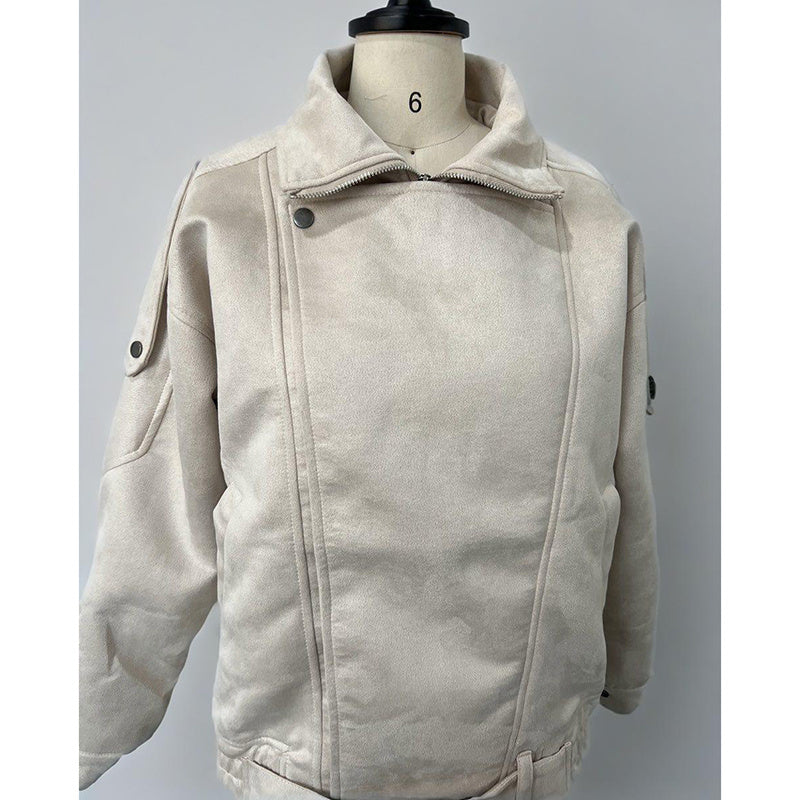 Chaqueta Casual con Cremallera para Mujer