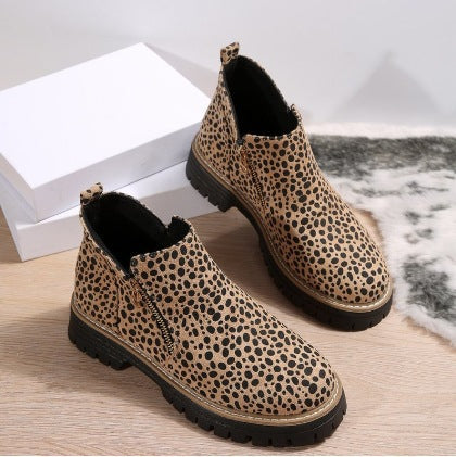 Women's Ankle Boots With Side Zipper