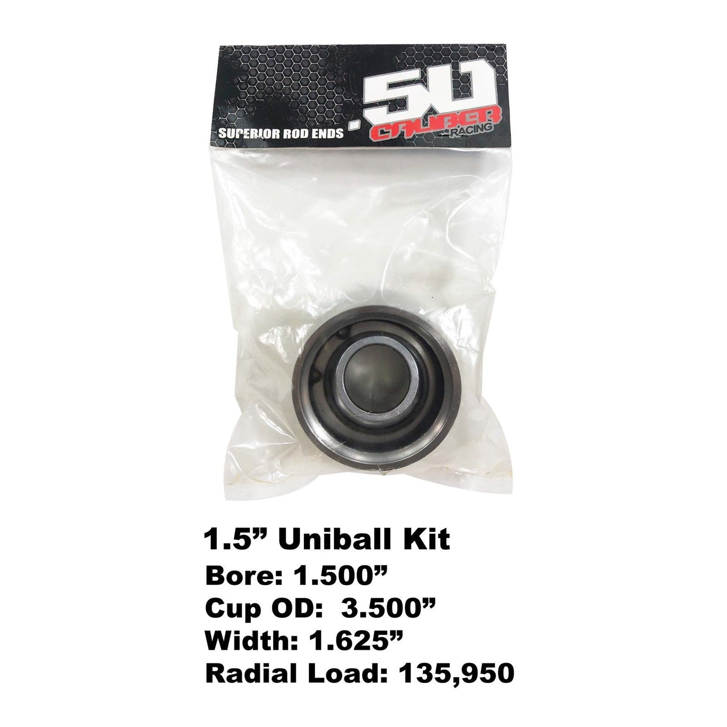 Uniball Bearing Fabrication Kit - .5" to 1.5" Bore