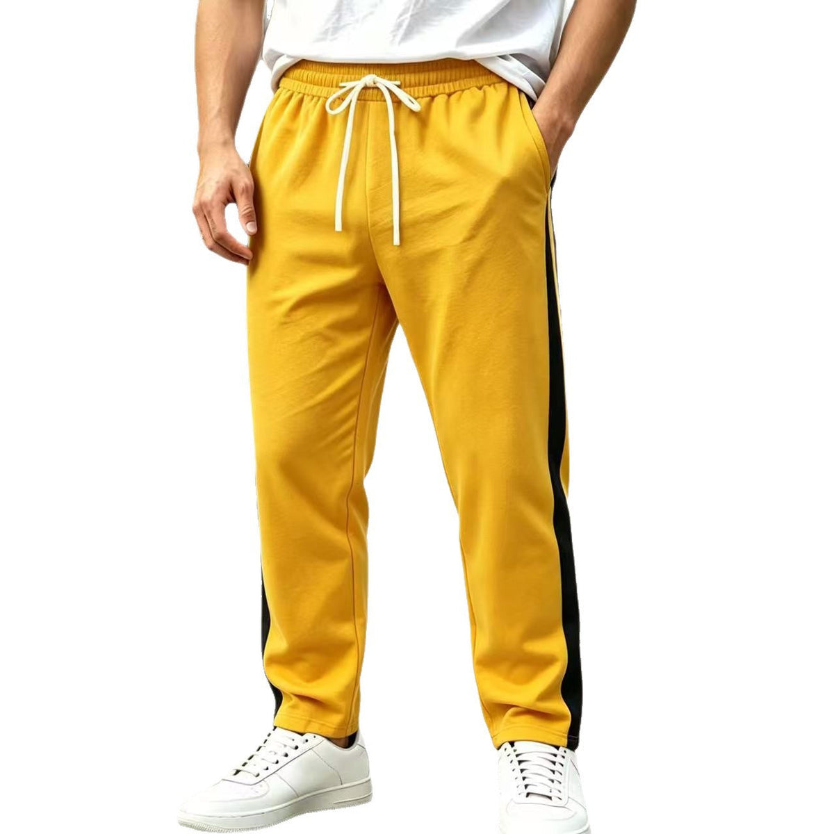 Men's Casual Multi-color Drawstring Sweatpants