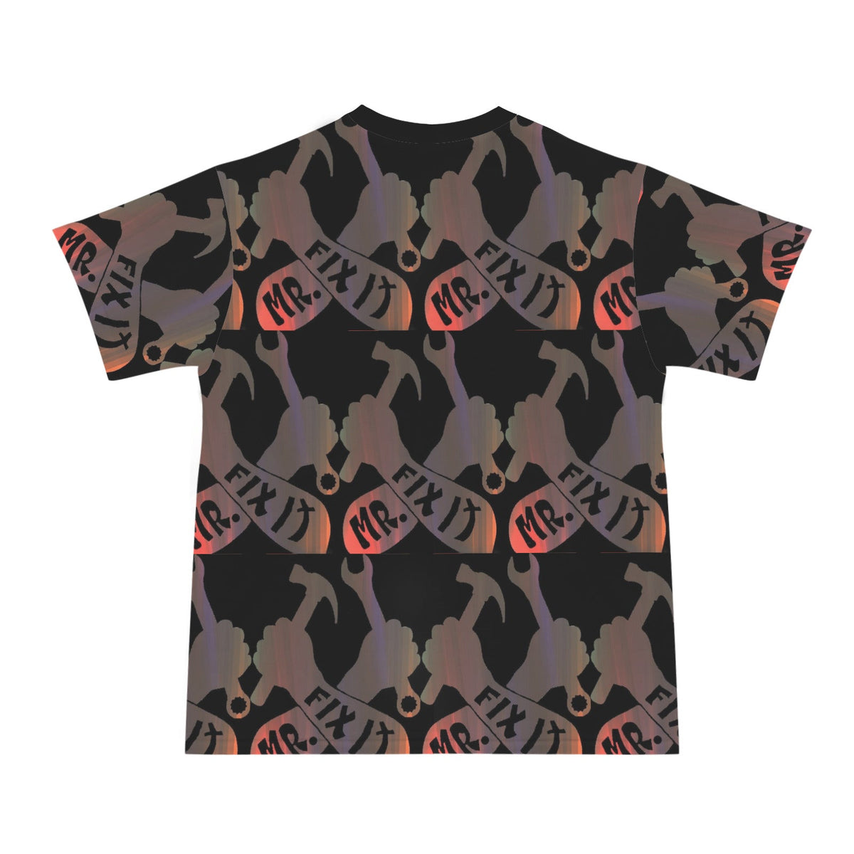 Men's Mr. Fix It Design All Over Print Graphic T-Shirt