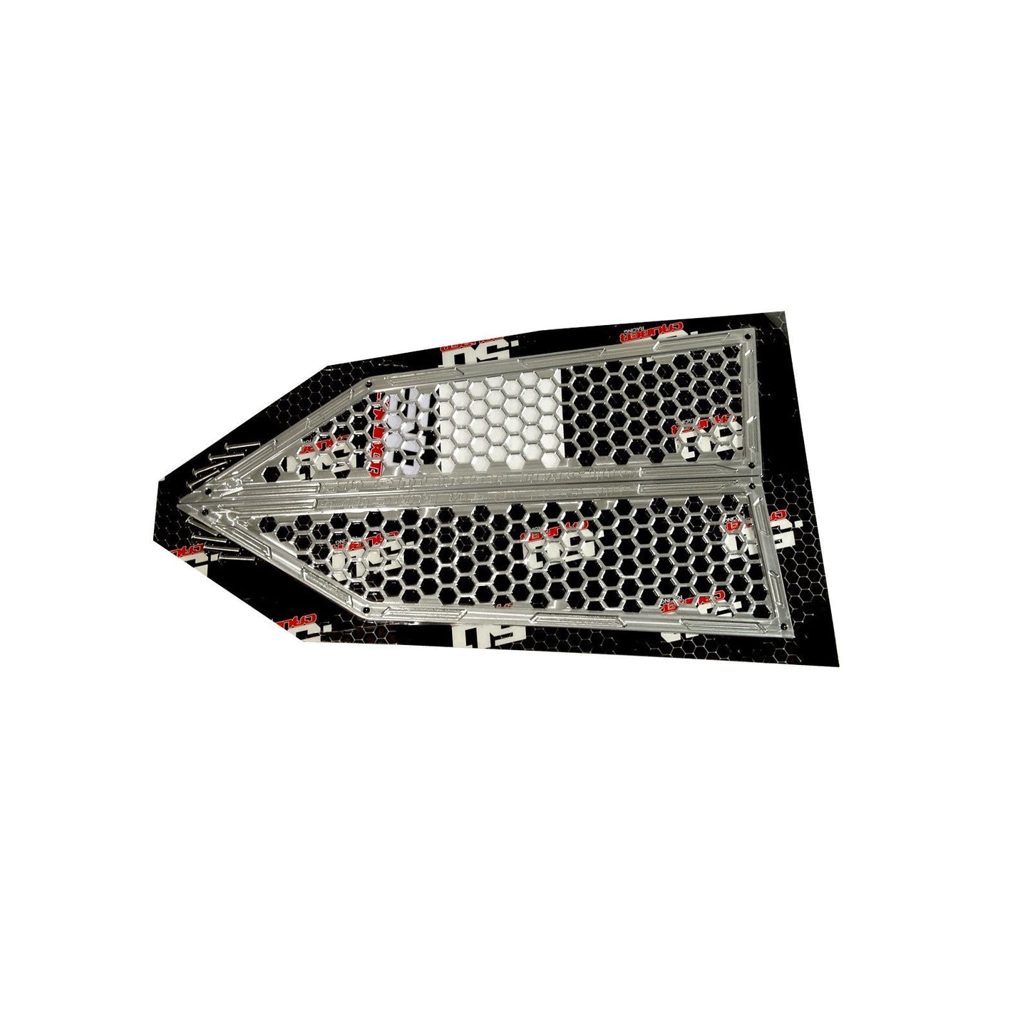 RZR XP Turbo Billet Air Intake Grille Bezel Kit