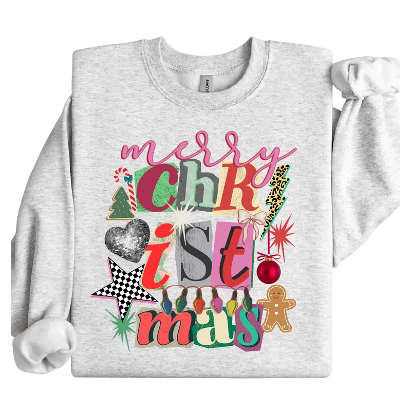 Preppy Girl Collage Y2K Sweatshirt