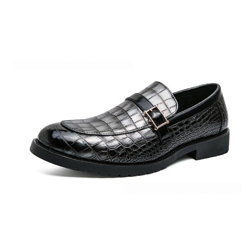 Men's Casual Plus-Size Leather Shoes