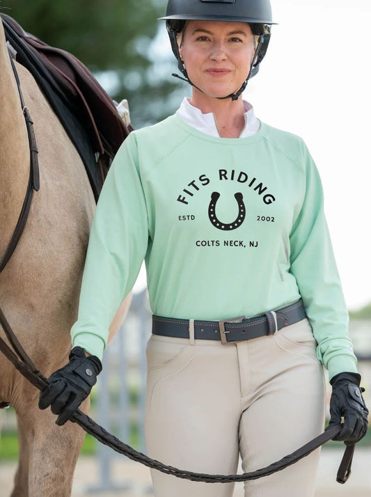 Sudadera de cuello redondo para el verano