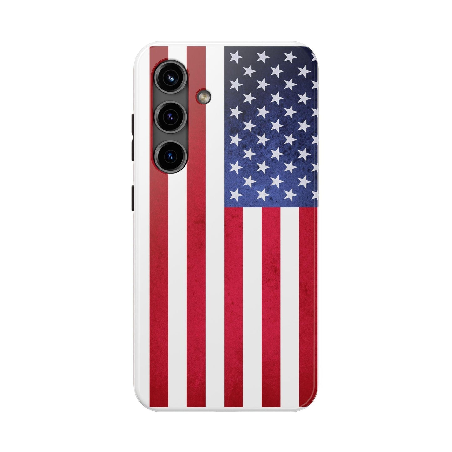 USA Flag Printed Tough Phone Cases