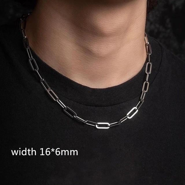 Men's Luxury Elegant Gold Color Chain Necklace