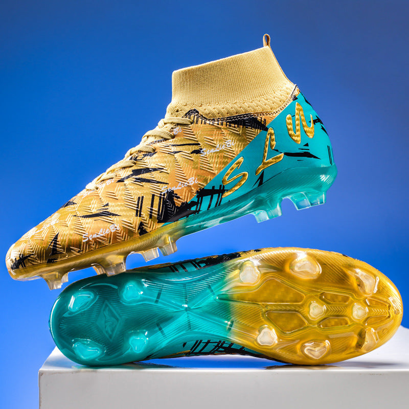 High-top Soccer Shoes For Teens And Children