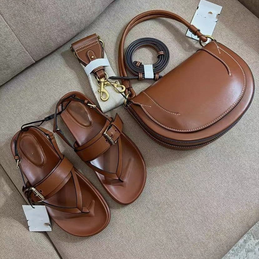 Unisex Chunky-soled Casual Sandals