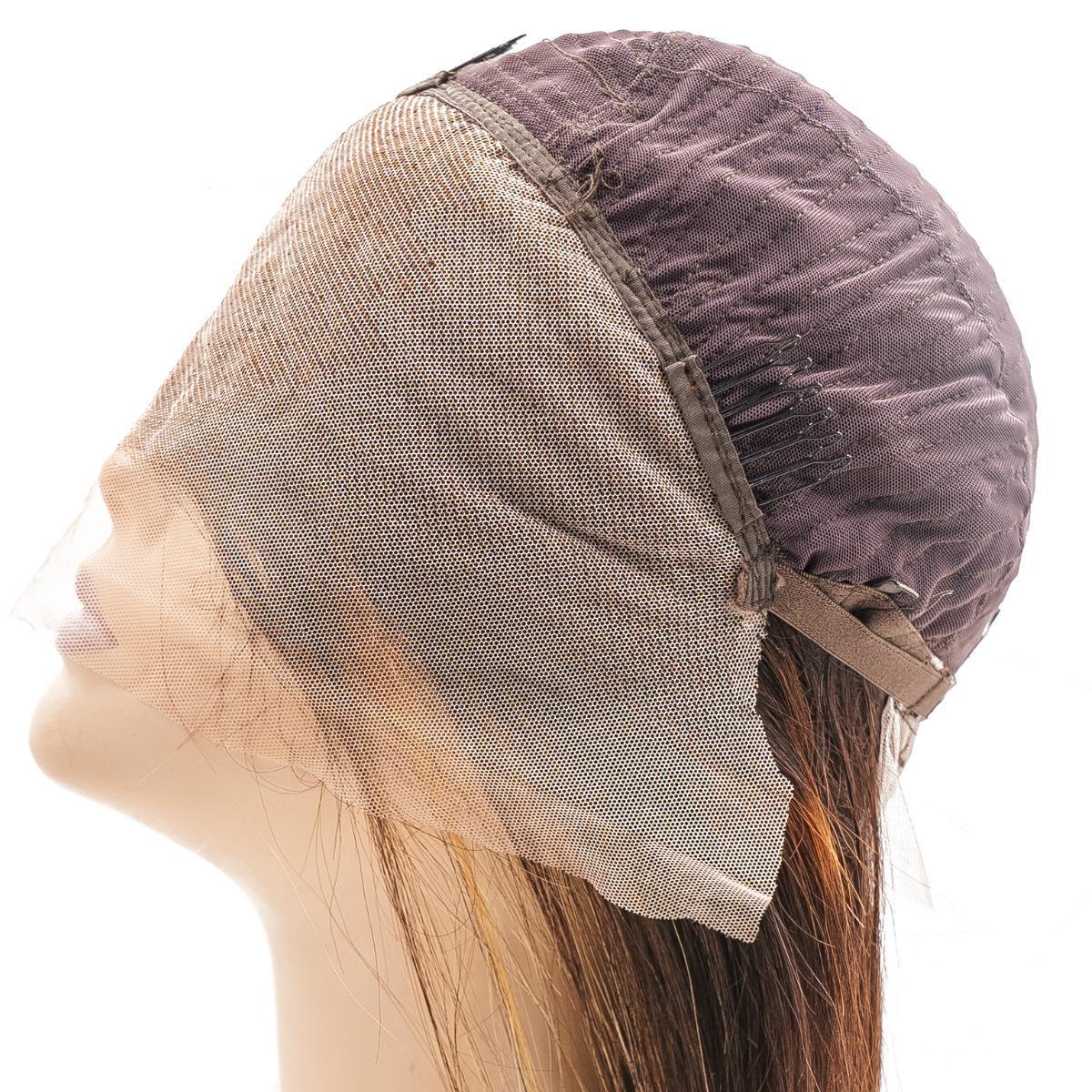 Peluca de encaje frontal transparente 13x4 Buttercup, bob de cabello 100% humano