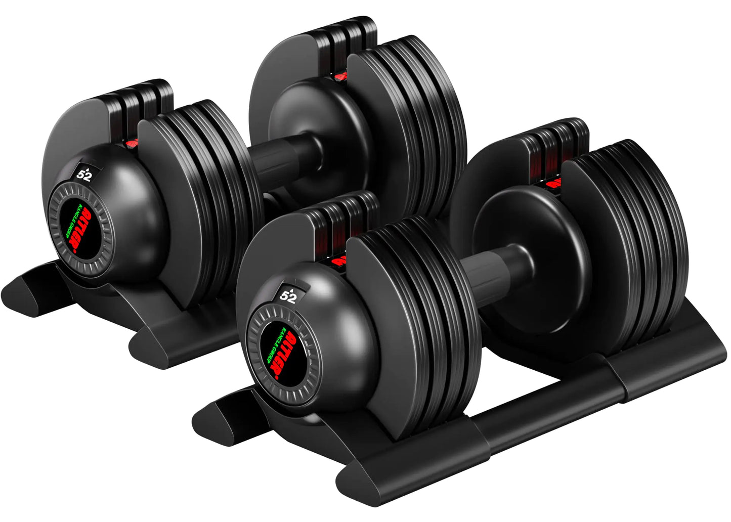 ALTLER 52LB pair Dumbbell Set with Tray