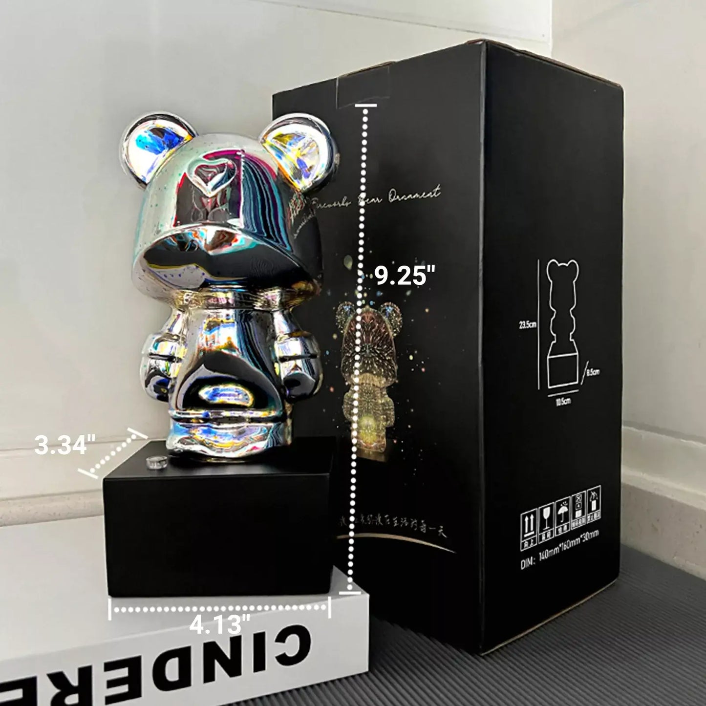 3D Firework Bear LED Night Light