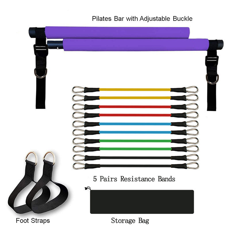 Portable Pilates Bar for Versatile Resistance Training | Elevate Your Fitness Journey!