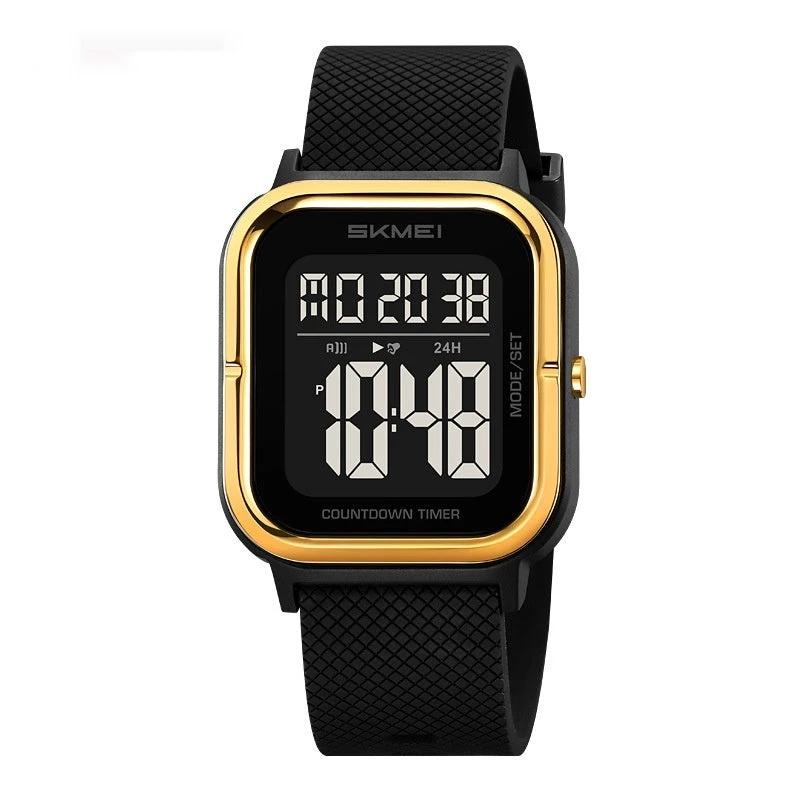 Simple Electronic Men's Digital Display Luminous Watch