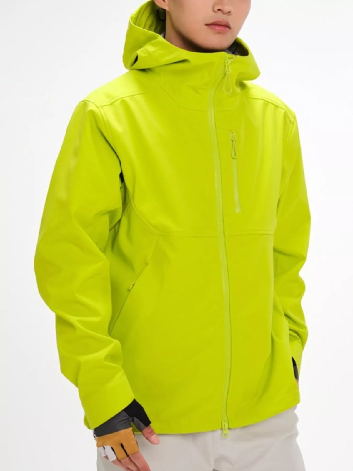 Men's Full Size Zip Up Long Sleeve Jacket Plus Size