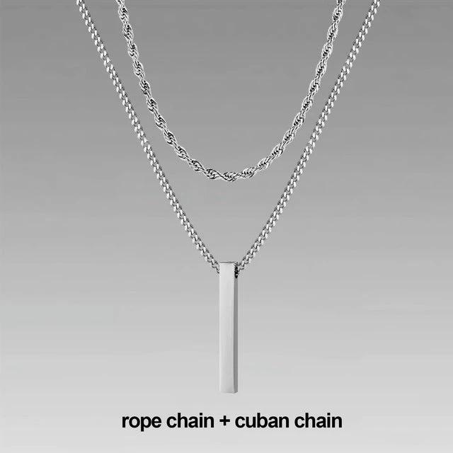 Men's Crystal Necklace